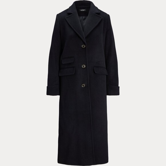Lauren Ralph Lauren Wool-Blend Women’s Single Breasted Reefer Coat. - Picture 2 of 4